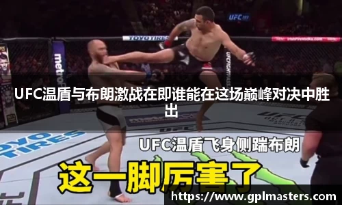 UFC温盾与布朗激战在即谁能在这场巅峰对决中胜出